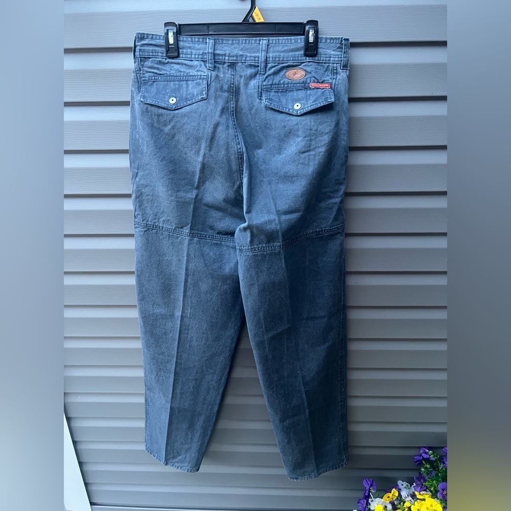 Men's Tapered Blue Cargo Pants size 36 - Picture 7 of 7